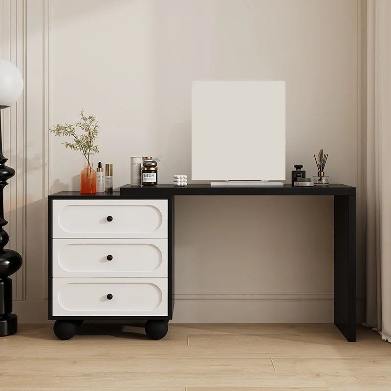 European Design Vanity Table Simple Kawaii Corner With Mirror Vanity Table Modern Luxury Penteadeira De Maquiagens Furniture