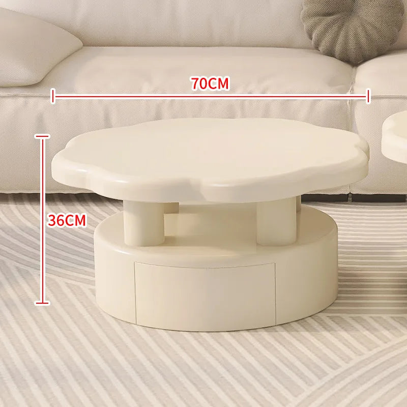 Storage Drawers Coffee Table Luxury Cute Beauty Design Coffee Table Decorations Vintage Table Basse De Salon Home Furniture