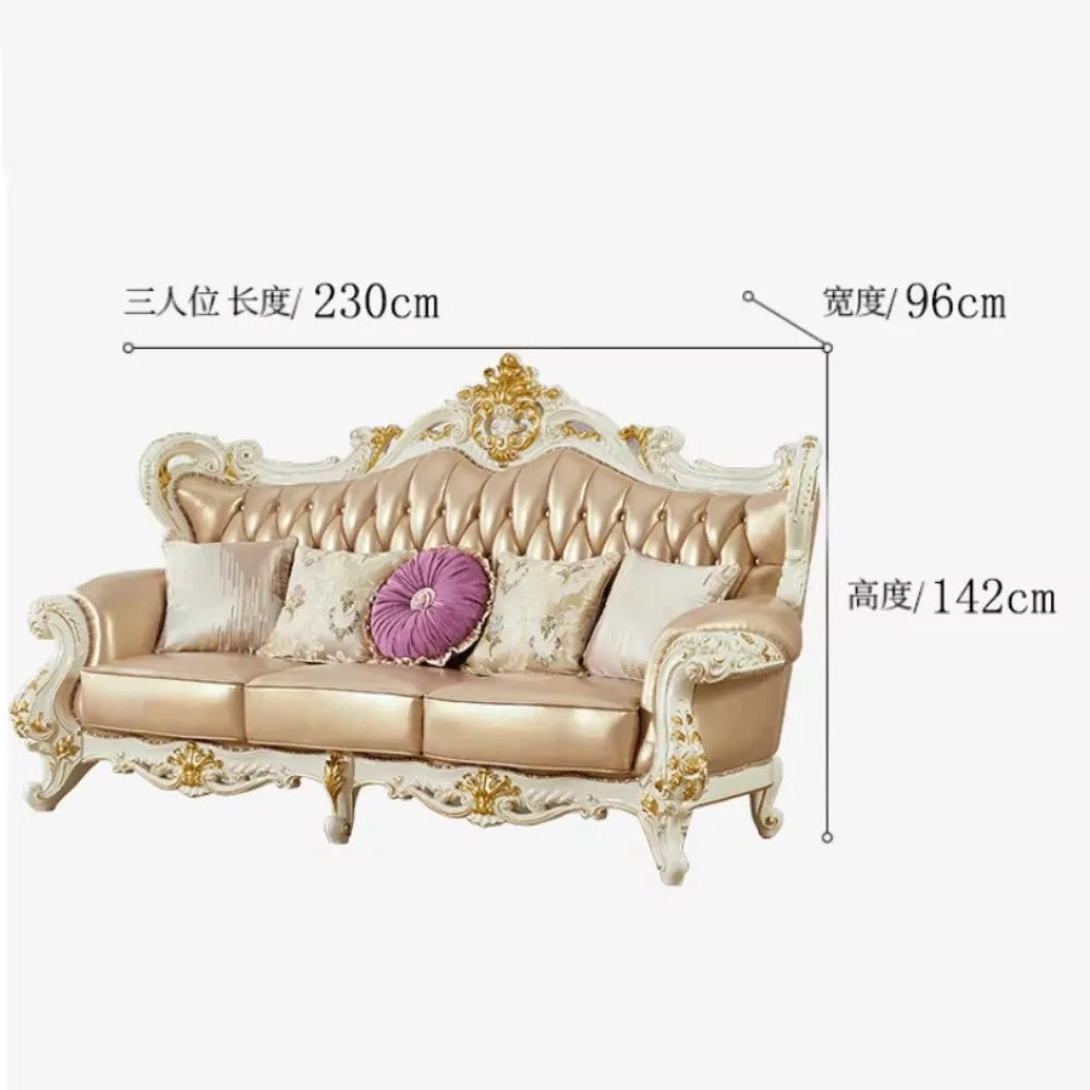 Fashionable Family Sectional Sofas European Design Complete Living Room Set Cozy Modern Mueble Home Decor Ultimate Relaxation