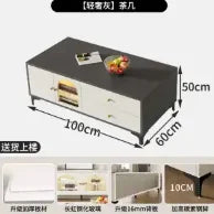 Storage Modern Coffee Tables Aesthetic Simple White Nordic Coffee Tables Rectangular Drawers Mesa De Centro De Sala Furnitures