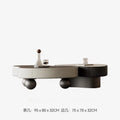 Special-shaped Coffee Table Storage Hardcover Sofa Side Table Living Room Center Luxury Modern Home Decor Items House Furniture