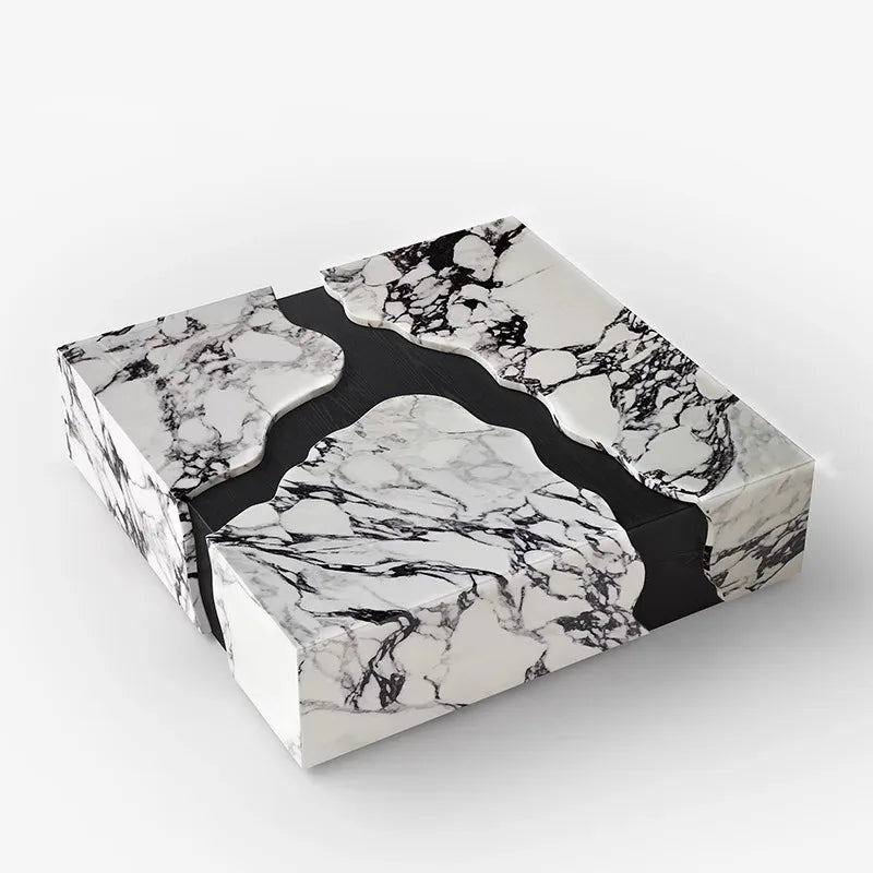 Modern Luxury Coffee Table Marble Unique Eclectic Glam Coffee Table Living Room Italian Table Basse Pour Salon Home Furniture