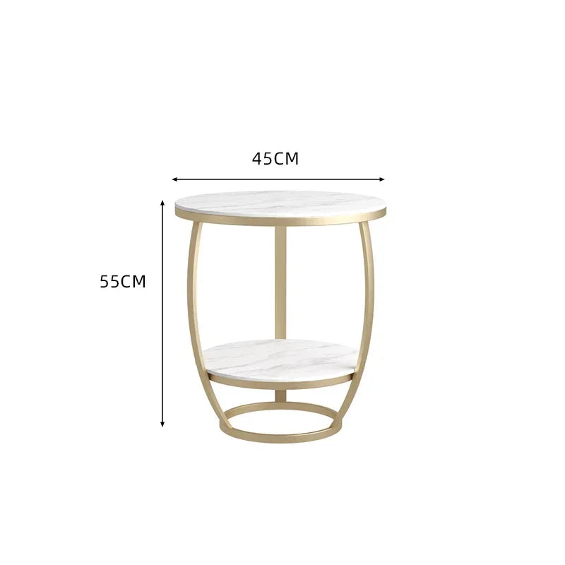 Simple Design Side Table Living Room Luxury Storage Organizer Side Tables Minimalist Standing Mesas De Comedor Home Furniture