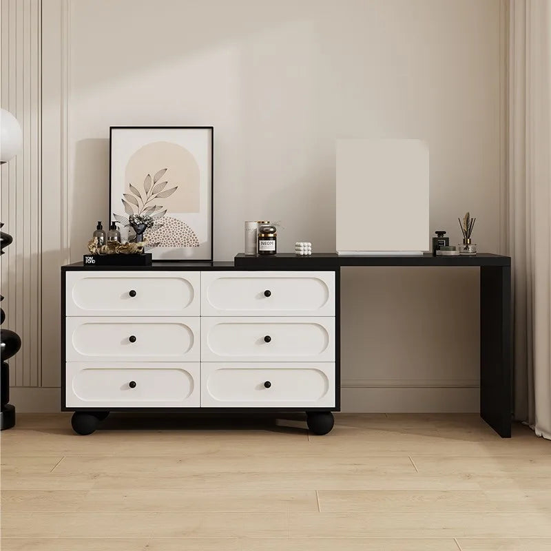 European Design Vanity Table Simple Kawaii Corner With Mirror Vanity Table Modern Luxury Penteadeira De Maquiagens Furniture