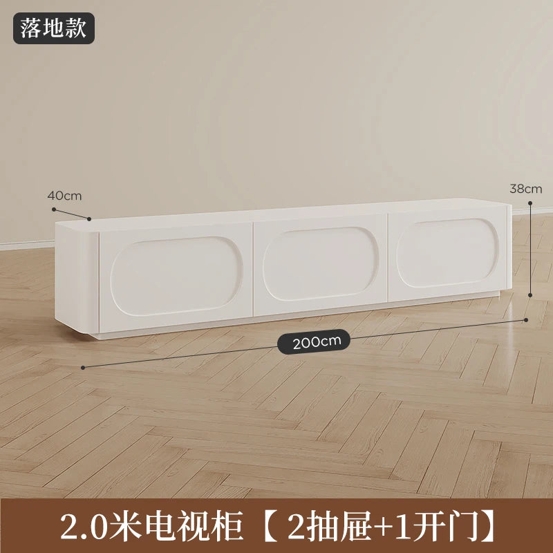 Display Storage With Drawers Tv Stand Modern Trendy Elegant Luxury Tv Cabinet Minimalist Premium Meuble Tv Living Room Furniture
