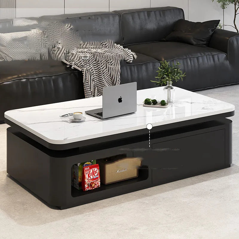 Storage Luxury Coffee Table Modern Living Room Designer Drawers Organizer Moving Side Table Writing Mesa Auxiliar Home Furniture