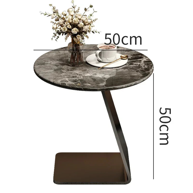 Elegant Luxury Side Table Storage Portable Beauty Modern Sofa Side Table Elegant Delicacy Mesas De Centro Sala Home Furniture
