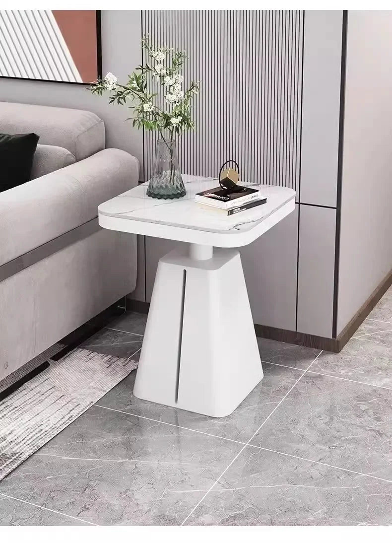 Simple Metal Side Table Luxury Square Glam Modern Side Table Decor Design Table Basse Pour Salon Living Room Furniture