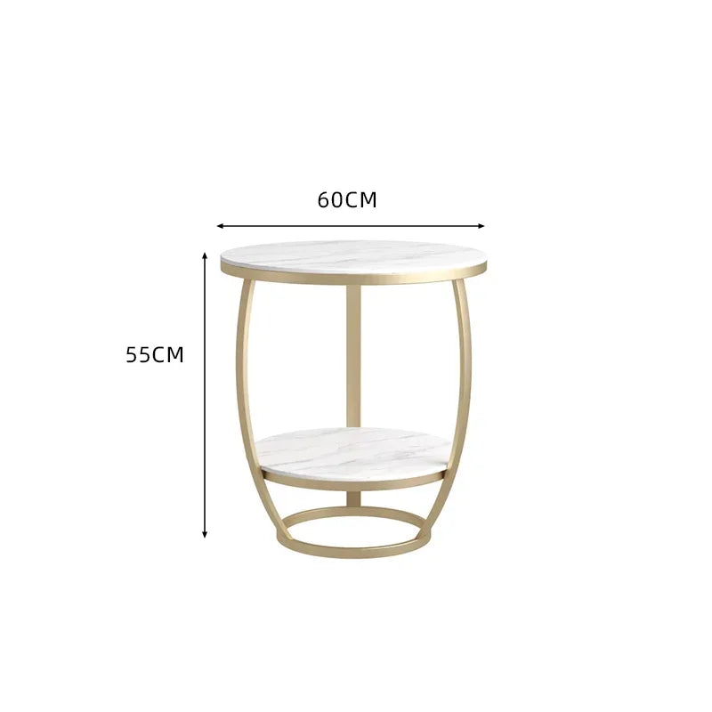 Simple Design Side Table Living Room Luxury Storage Organizer Side Tables Minimalist Standing Mesas De Comedor Home Furniture