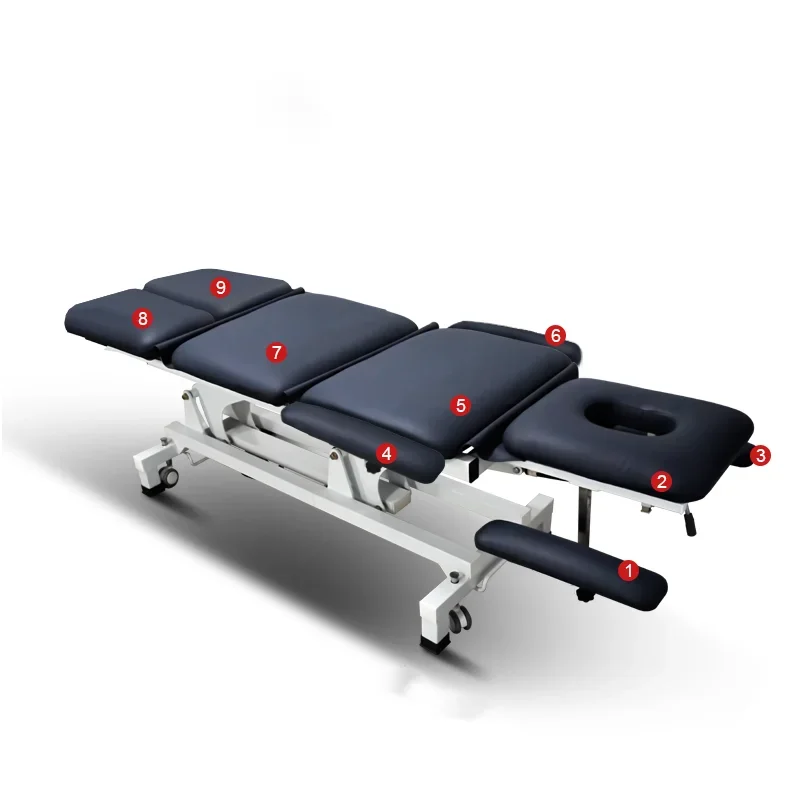 Multi Functional Electric Massage Bed, Adjustable Height Throughout The Body, Suitable for Rehabilitation Exercise Massage