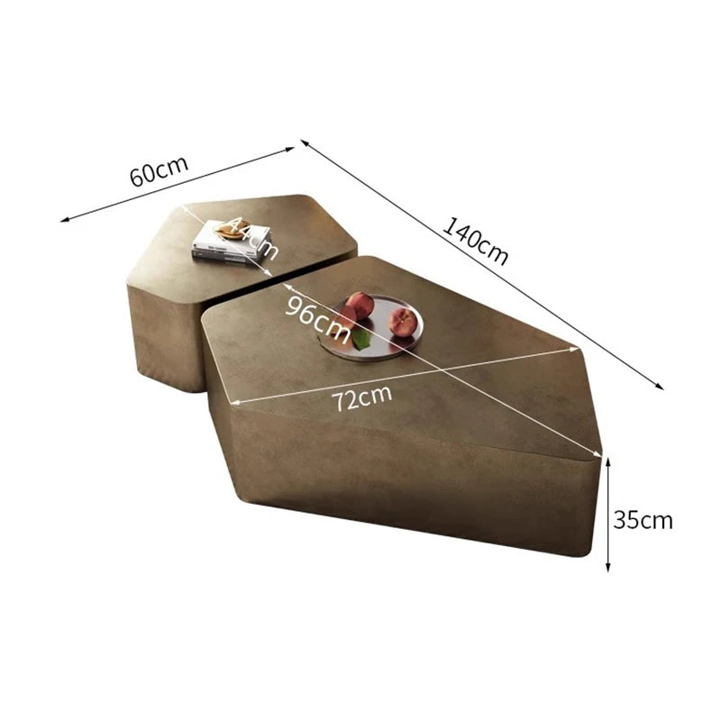 Modern Trendy Coffee Table Unique Design French Hidden Storage Coffee Table Bedroom With Storage Table Basse Home Furniture