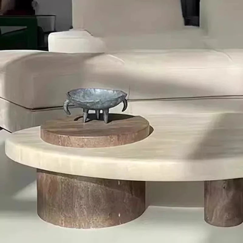 Marble Hardcover Coffee Table Modern Fashion Sofa Side Table Decor Items Living Room Center Decor Design Home House Furniture