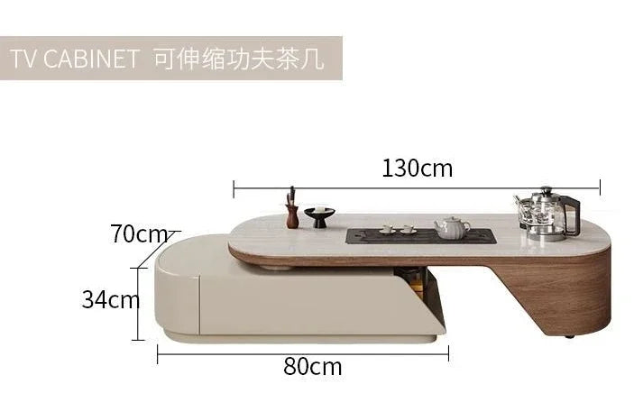 Display Unique Coffee Table Multifunction Set Side Floor Coffee Table Storage Design Mesa Centro Salon House Accessories