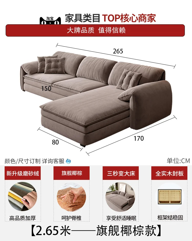 Storage Elasticas Sofa Hidden Armrest Fordable Individual Pull Out Sofa Bed Reading Nordic Meubles De Chambre Accessories