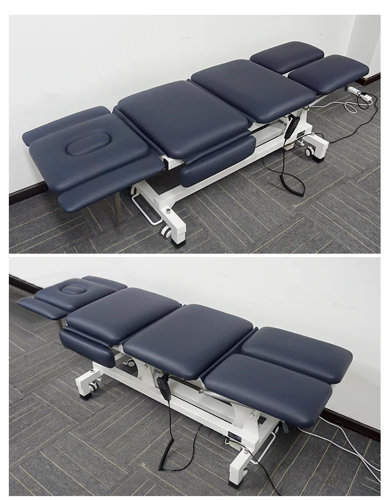 Multi Functional Electric Massage Bed, Adjustable Height Throughout The Body, Suitable for Rehabilitation Exercise Massage