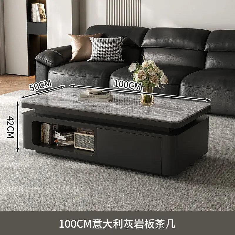 Storage Luxury Coffee Table Modern Living Room Designer Drawers Organizer Moving Side Table Writing Mesa Auxiliar Home Furniture