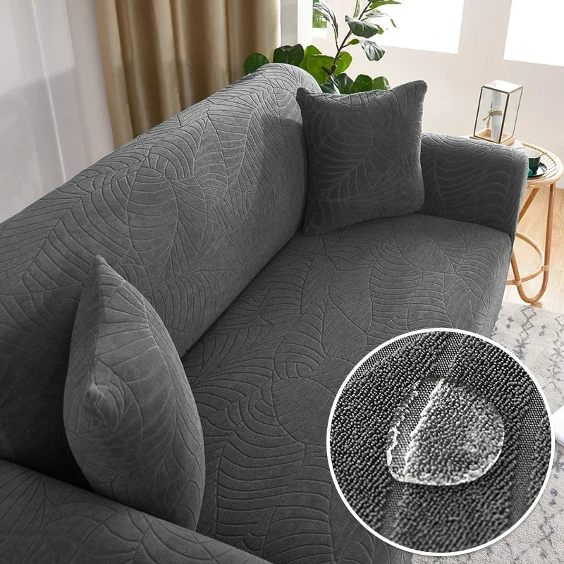 Sofa Cover for Living Room Thick Jacquard Sofa Cover 1/2/3/4 Seater L-Shaped Corner Sofa Cover