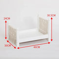 Universal Newborn Bed Frame Retro Handcrafted Pose Tool Infant Studio Shooting Background Basic Photography Furniture Supply