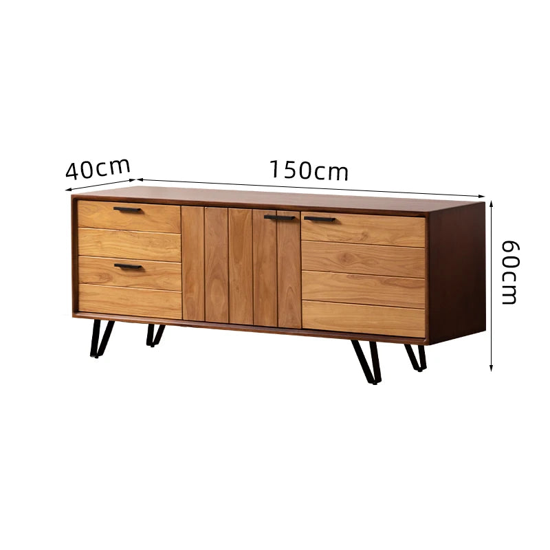 American Aesthetic Tv Stand With Drawers Storage Retro Classic Tv Stand Bedroom Hidden Storage Wohnwand Tv Möbel Home Furniture