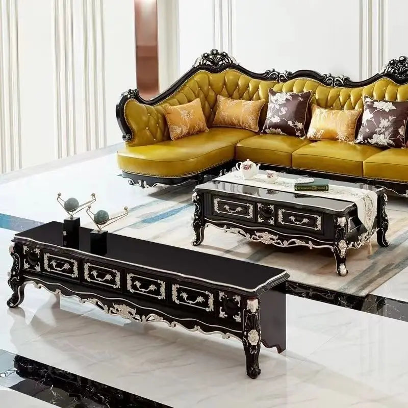 Display Unique Coffee Table Storage Design Black Vintage Coffee Table Unique Magazine Tavolino Da Salotto Home Accessories