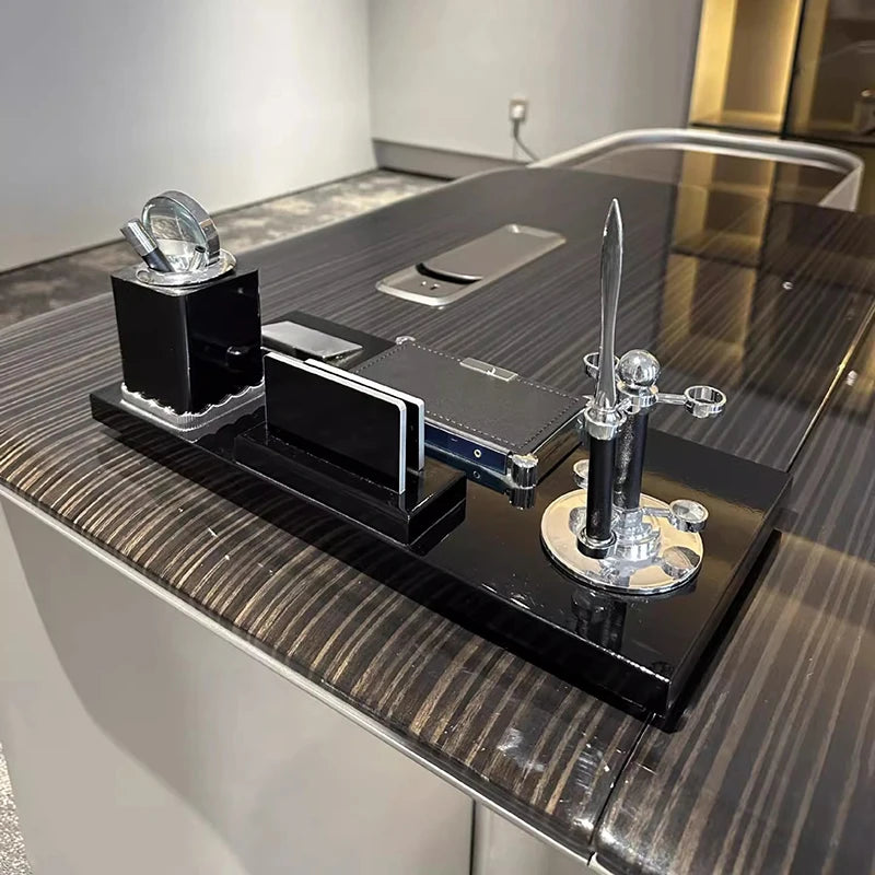 Aesthetic Shelves Office Desk Display Minimalist Crafts Gaming Office Desk Computer Bedroom Mesas Escritorio Office Furniture