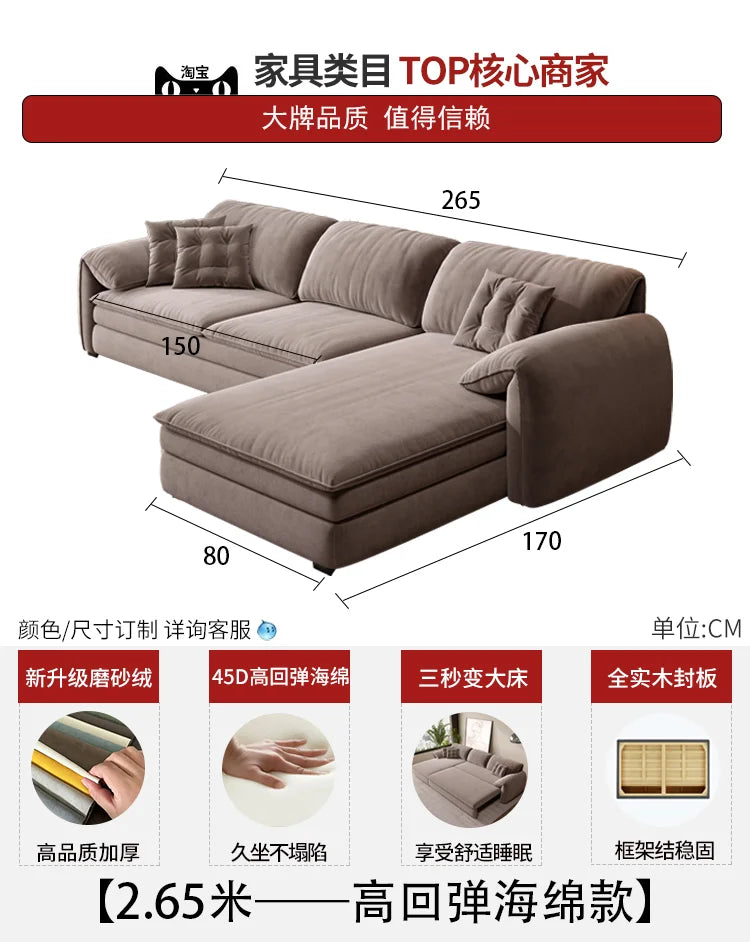 Storage Elasticas Sofa Hidden Armrest Fordable Individual Pull Out Sofa Bed Reading Nordic Meubles De Chambre Accessories