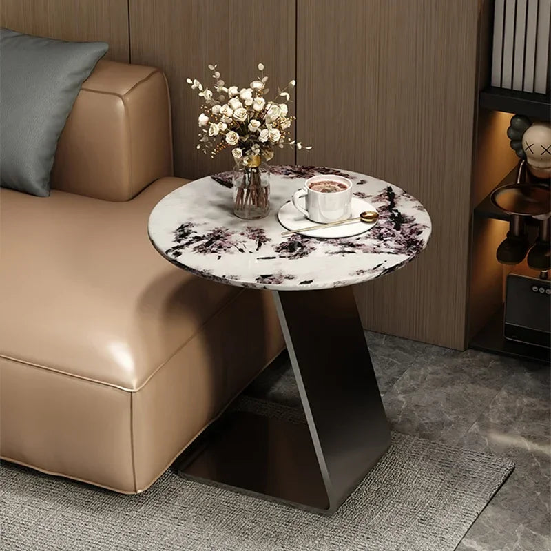Elegant Luxury Side Table Storage Portable Beauty Modern Sofa Side Table Elegant Delicacy Mesas De Centro Sala Home Furniture