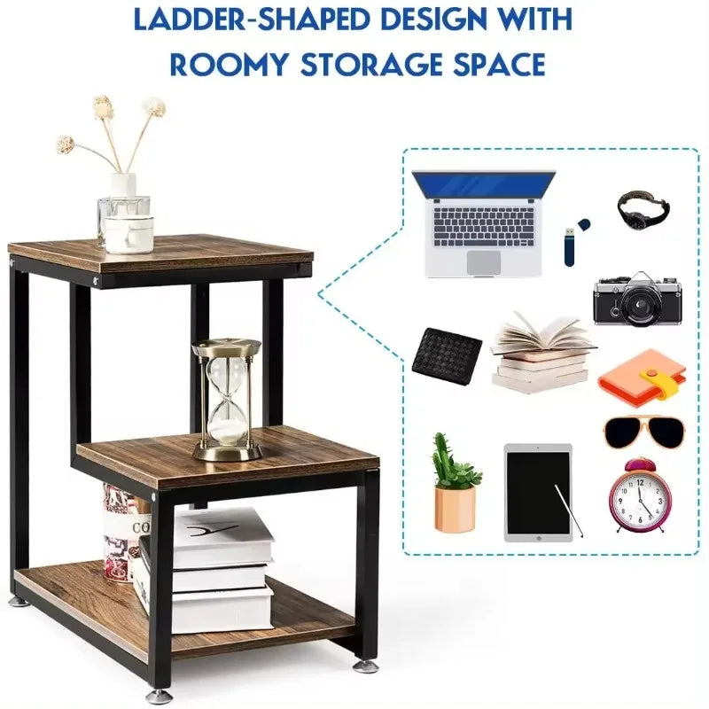 Nordic Coffee Storage Coffee Tea Tables End Table Modern Minimalist Living Room Square Coffee Table Iron Storage Rack שולחן סלון