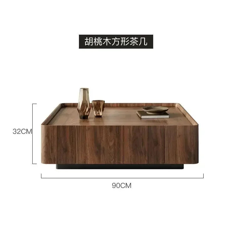 Storage Decoration Coffee Table Organizer Drawers Modern Design Coffee Table Vintage Living Room Table De Salon Basse Furniture