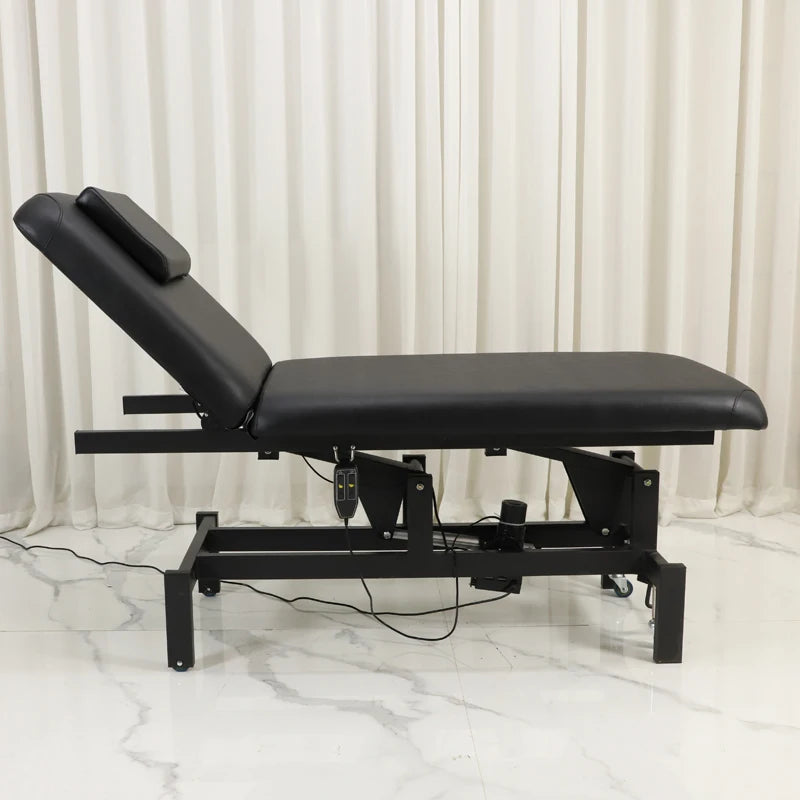 Luxury Electric Beauty Bed Adjustable Height Multifunctional Adult Massage Bed Comfy Ergonomic Lit Esthétique Salon Furniture
