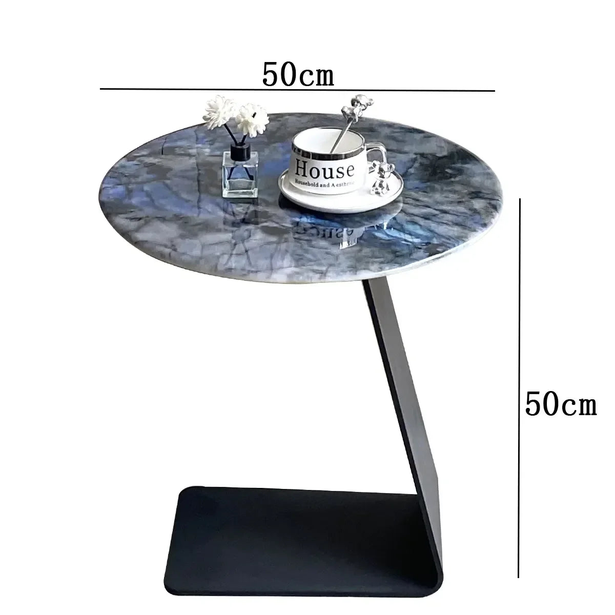 Elegant Luxury Side Table Storage Portable Beauty Modern Sofa Side Table Elegant Delicacy Mesas De Centro Sala Home Furniture