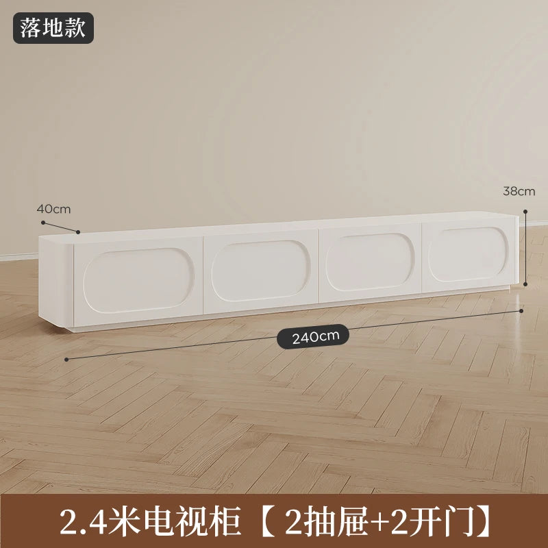 Display Storage With Drawers Tv Stand Modern Trendy Elegant Luxury Tv Cabinet Minimalist Premium Meuble Tv Living Room Furniture