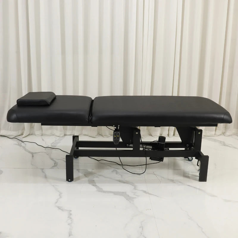 Luxury Electric Beauty Bed Adjustable Height Multifunctional Adult Massage Bed Comfy Ergonomic Lit Esthétique Salon Furniture
