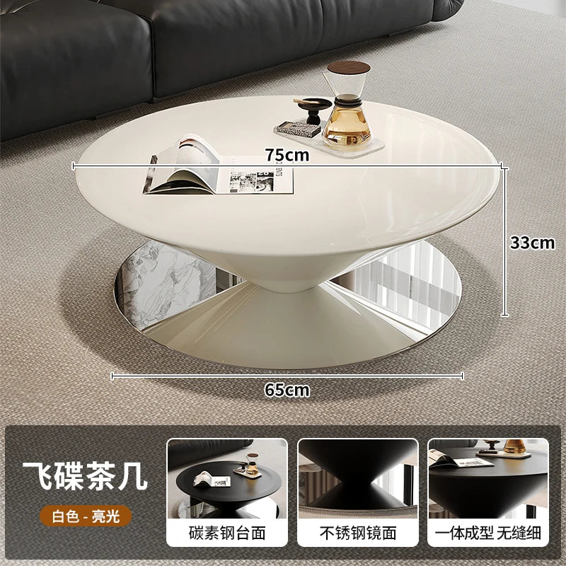 Cute Trendy Coffee Table European Classic Simple Glamour Coffee Tables Nordic Luxury Mesa Auxiliar Salon Living Room Furniture