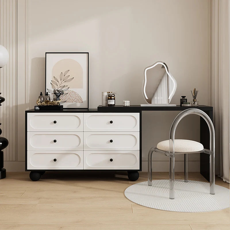 European Design Vanity Table Simple Kawaii Corner With Mirror Vanity Table Modern Luxury Penteadeira De Maquiagens Furniture