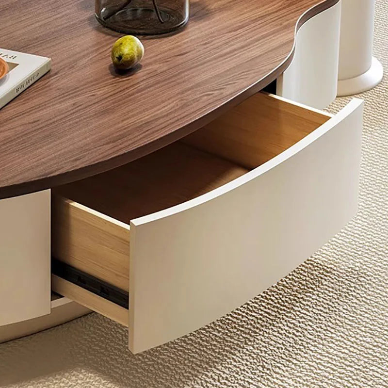 Living Room Storage Coffee Table With Drawers Trendy Glam Minimalist Coffee Table Unique Modern Meuble Salon Furniture For Home