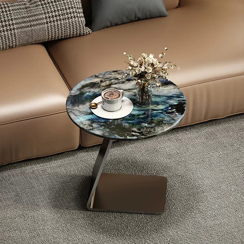 Elegant Luxury Side Table Storage Portable Beauty Modern Sofa Side Table Elegant Delicacy Mesas De Centro Sala Home Furniture