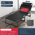 Foldable Single Bed - Multi-Functional Recliner for Home, Office Nap, Camping & Outdoor Use, Portable Space-Saving Design