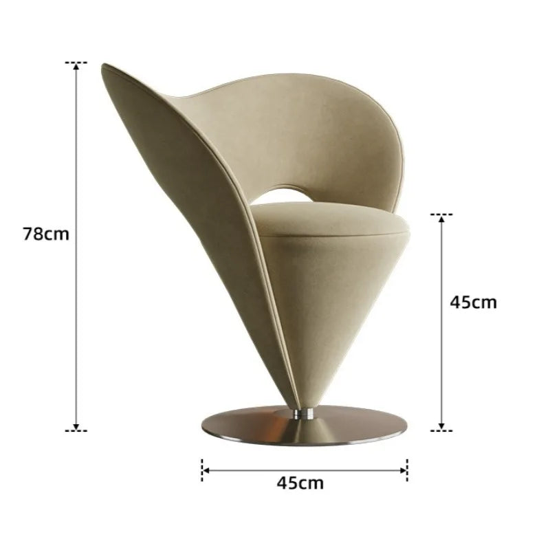 Modern Simple Makeup Stool Luxury Bedroom Dressing Room Rotatable Stools Multiple Colors Creative Interior Home Furniture