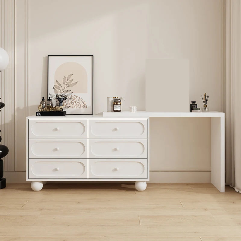 European Design Vanity Table Simple Kawaii Corner With Mirror Vanity Table Modern Luxury Penteadeira De Maquiagens Furniture