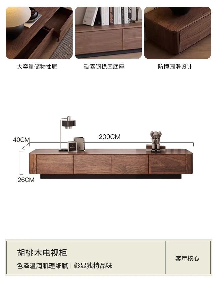Modern Wood Coffee Table Storage Drawers Space Saving Simple Coffee Table Minimalist Center Mesa Auxiliar Living Room Furniture