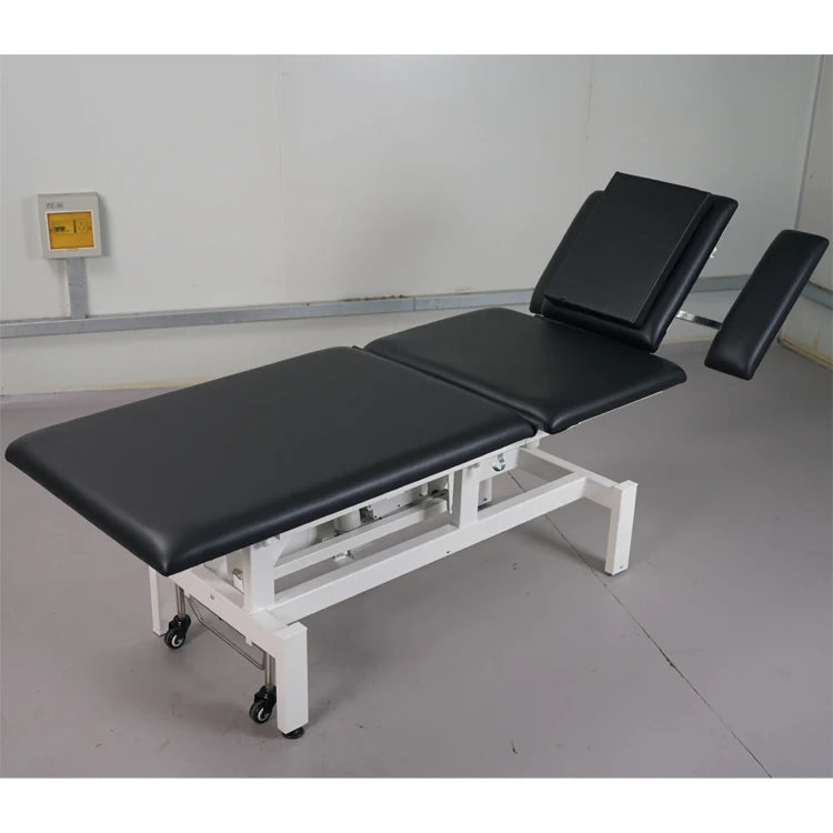 Electric Adjustable Hospital Massage Bed with Comfortable Bed Frame and High Rebound Sponge Easy Operation