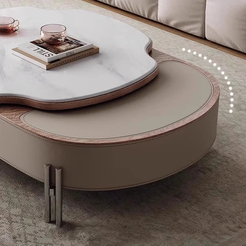 Design Storage Coffee Table Geometric Modern Organizer Drawer Nordic Coffee Table European Glamour Coffee Table Simple Furniture