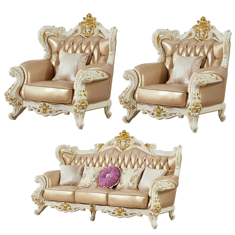 Fashionable Family Sectional Sofas European Design Complete Living Room Set Cozy Modern Mueble Home Decor Ultimate Relaxation