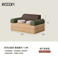 Modular Sectional Sofa Bed Compressed Convertible Foldable Multifunctional Living Room Bedroom Removable Washable Home Furniture