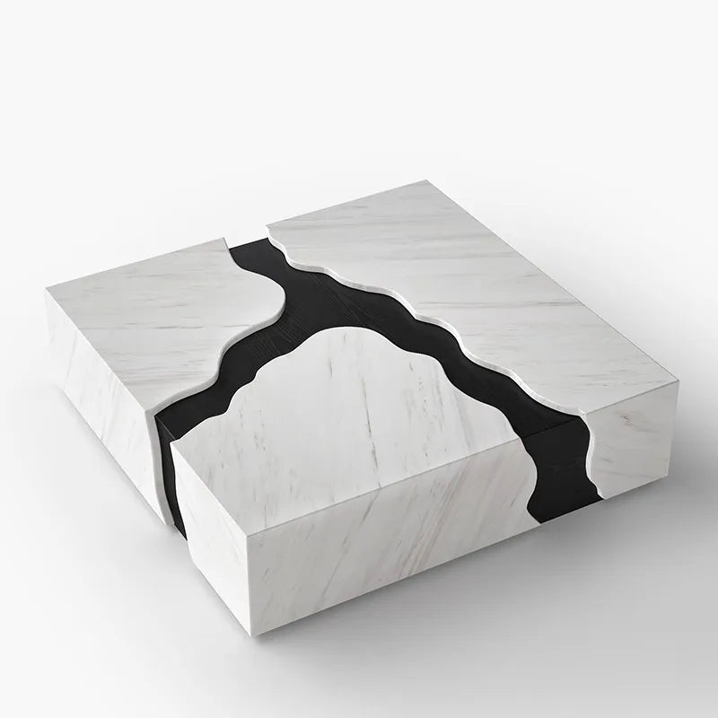 Modern Luxury Coffee Table Marble Unique Eclectic Glam Coffee Table Living Room Italian Table Basse Pour Salon Home Furniture