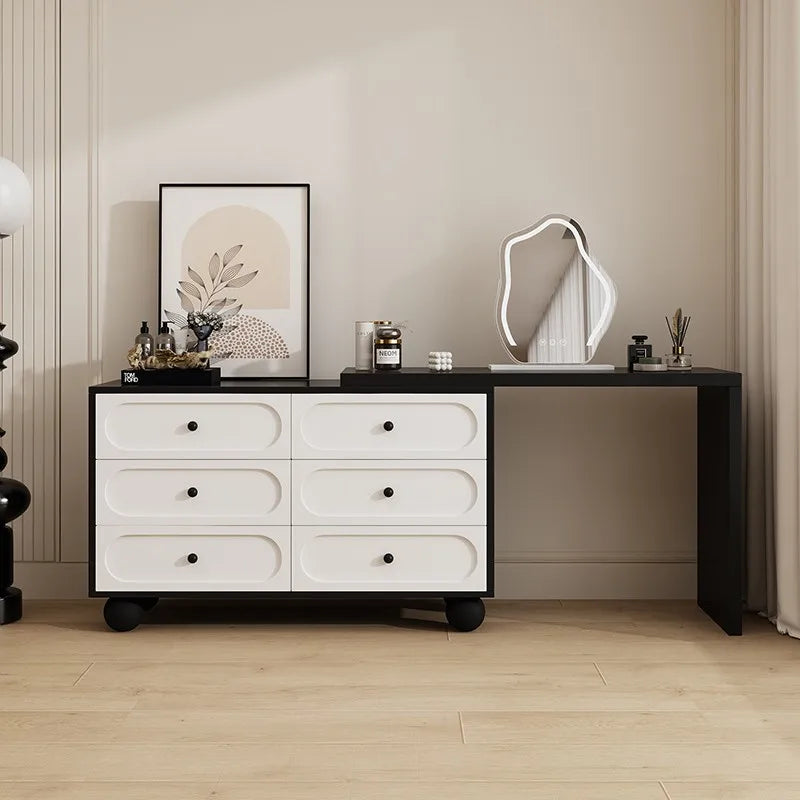 European Design Vanity Table Simple Kawaii Corner With Mirror Vanity Table Modern Luxury Penteadeira De Maquiagens Furniture