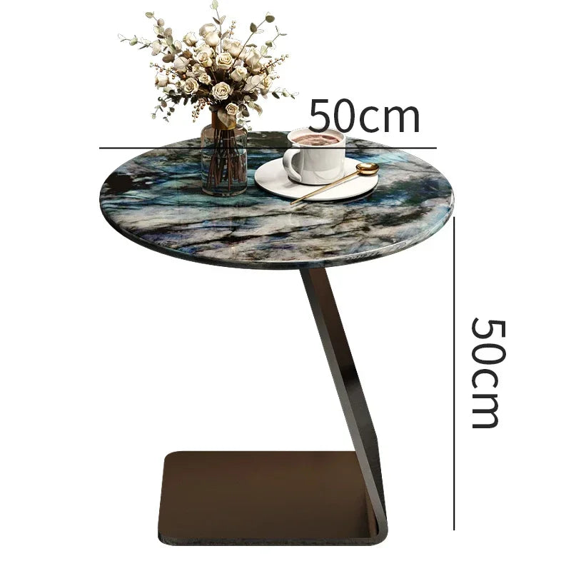 Elegant Luxury Side Table Storage Portable Beauty Modern Sofa Side Table Elegant Delicacy Mesas De Centro Sala Home Furniture