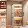 Door Wardrobe Storage Bedroom Organizer Partitions Space Saving Household Simple Closet Clothes Box Vestidores Trendy Furniture