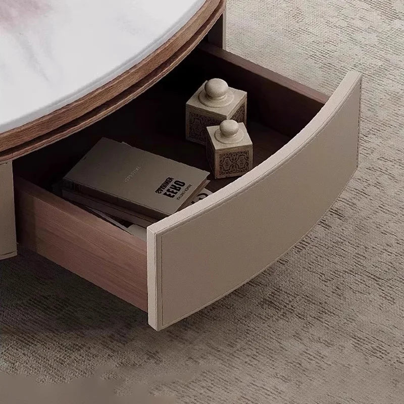 Design Storage Coffee Table Geometric Modern Organizer Drawer Nordic Coffee Table European Glamour Coffee Table Simple Furniture